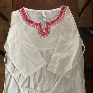 Girls - Calypso Cotton Dress/Cover up